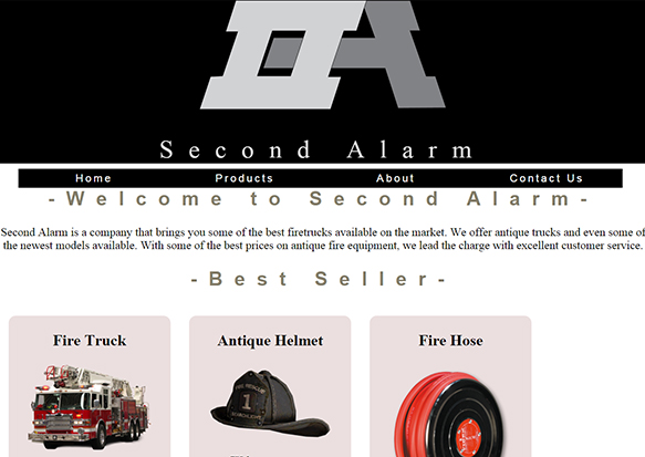 second alarm page