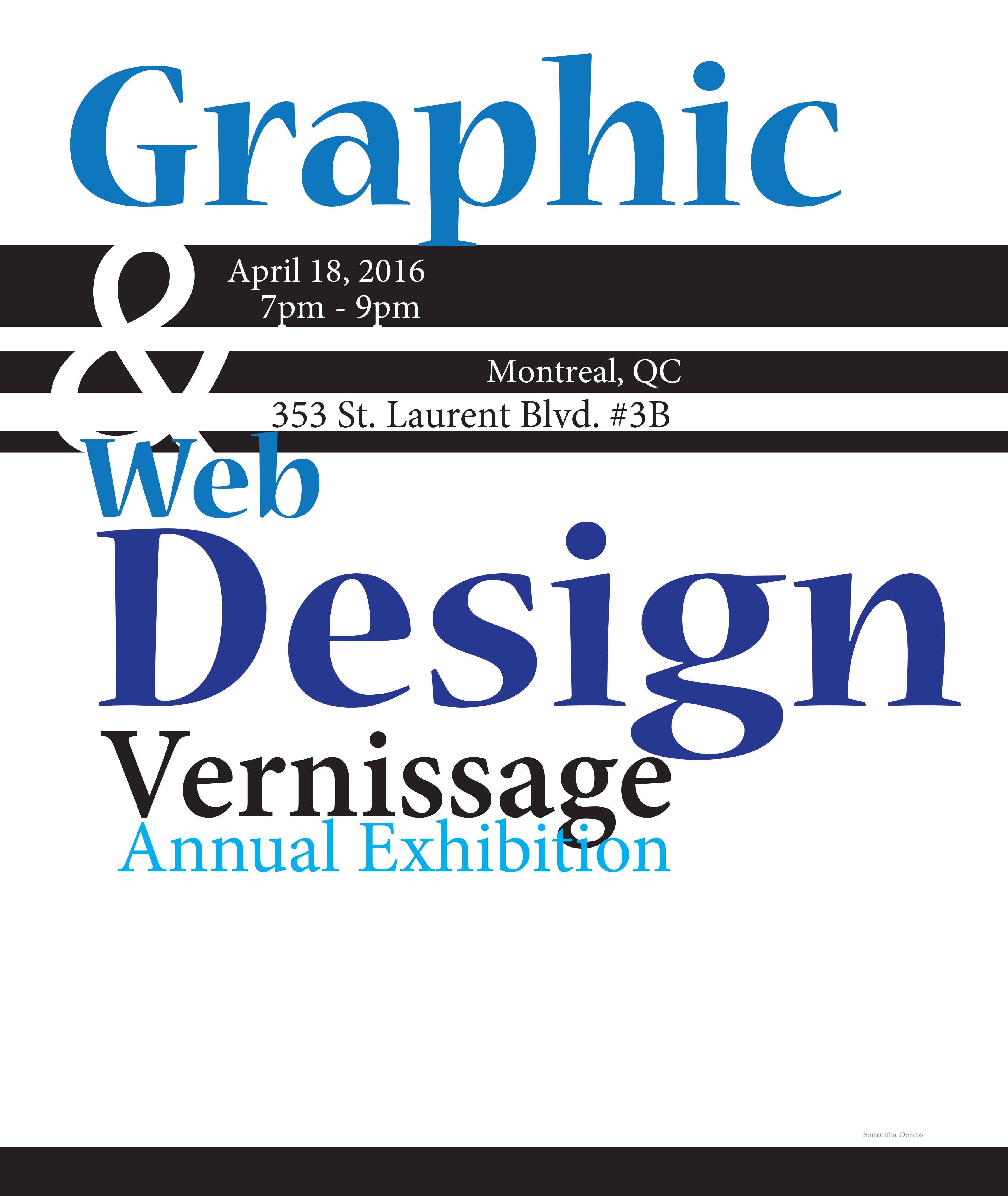 Vernissage poster