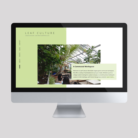 Leaf Culture Website