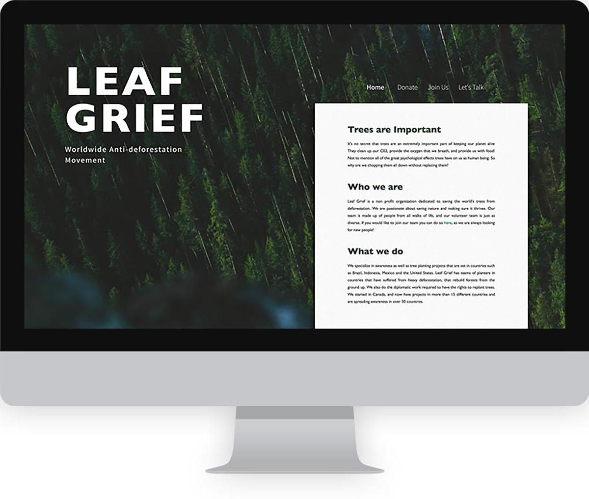 Leaf Grief
