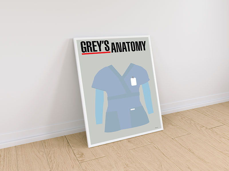  movie poster on greys anatomy