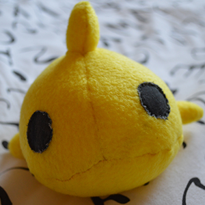 a cute fish plush toy