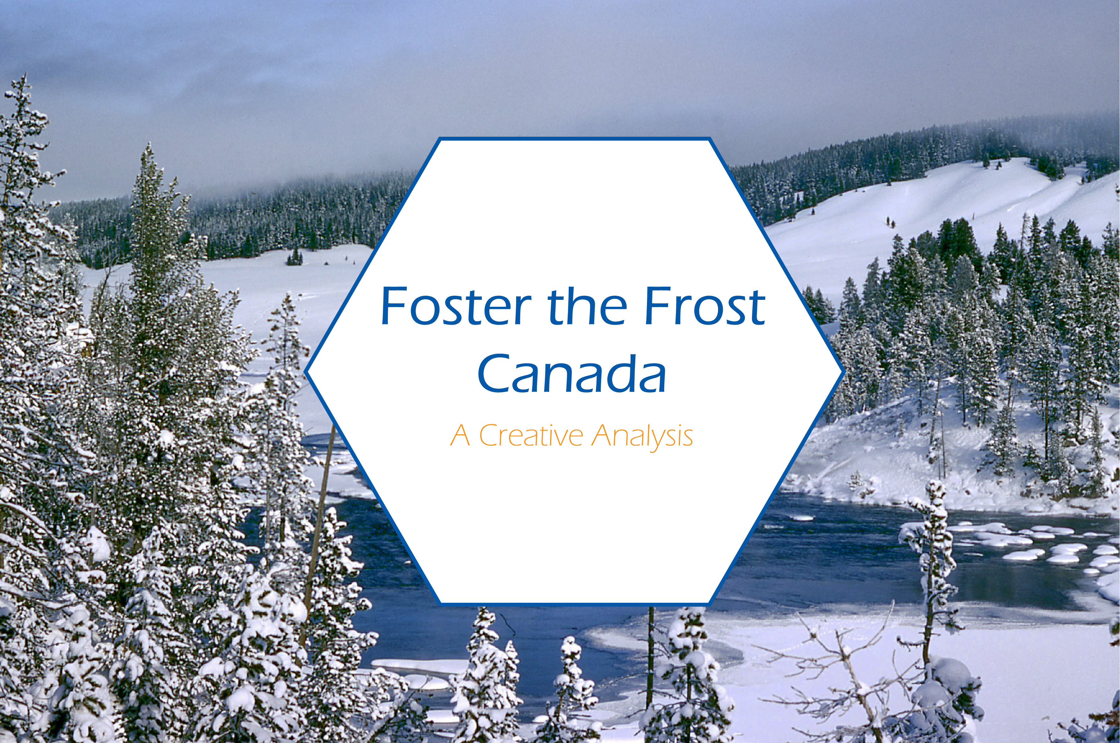 Title Page for the Foster the Frost Presentation.
