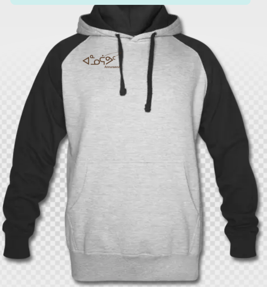 Black sleeve greey hoodie