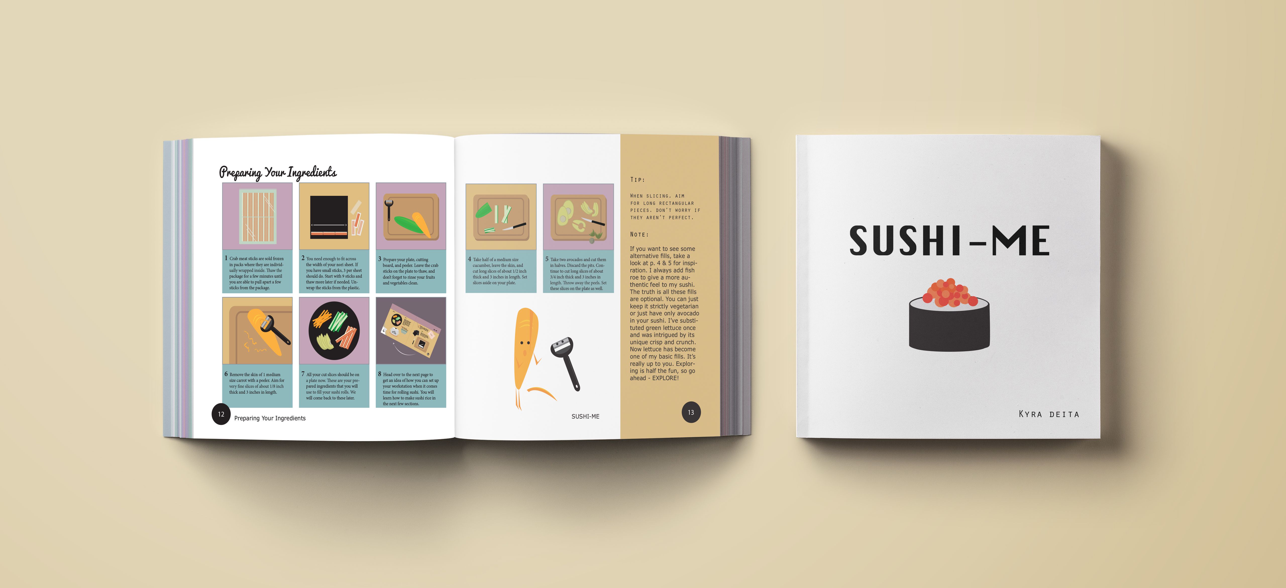 Book on How to Make Sushi