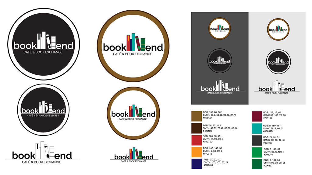 bookend cafe logo spec sheet