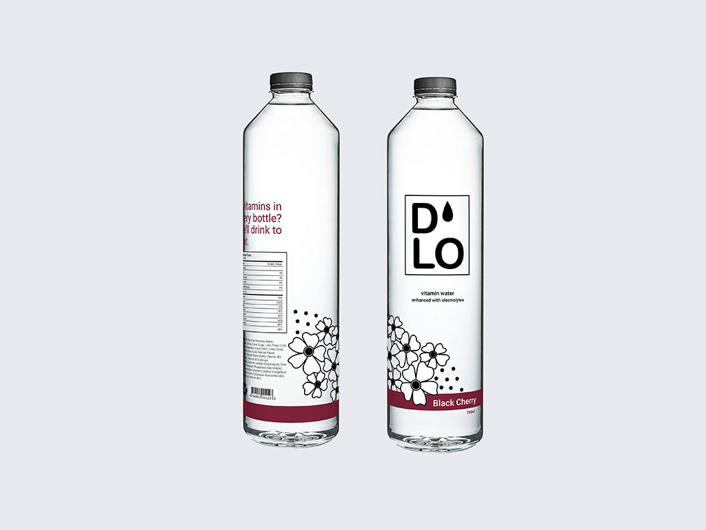 D'Lo Cherry Flavored Vitamin Water