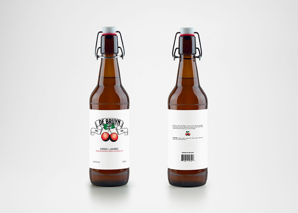 Cherry Drink Labels