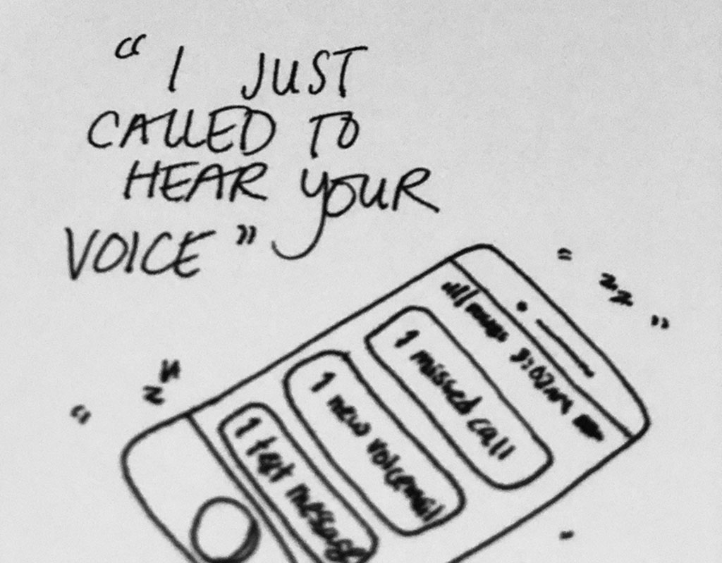 I Just called to Hear your Voice