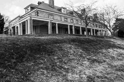 Image that has been taken for the photography lookbook, which is based on the building Stewart Hall in Pointe-Claire and has been retouched to look nothing like thw original image.