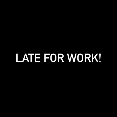 animation created by adrian lan with adobe animate called late for work!