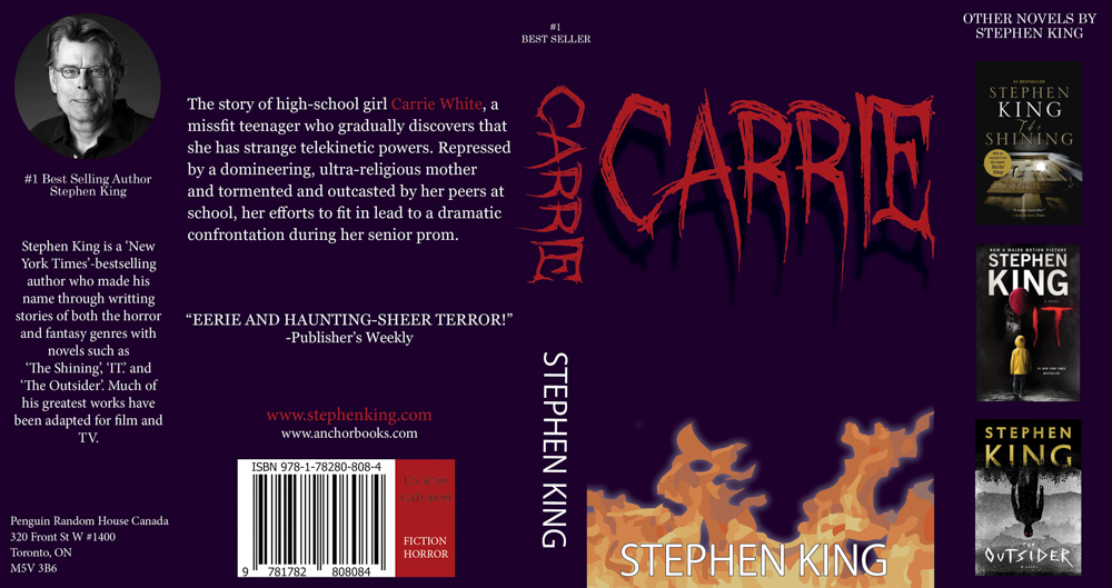 Carrie Dust Jacket