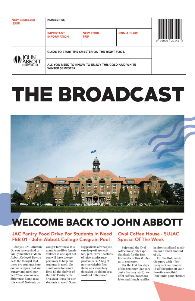 John Abbott College Newsletter