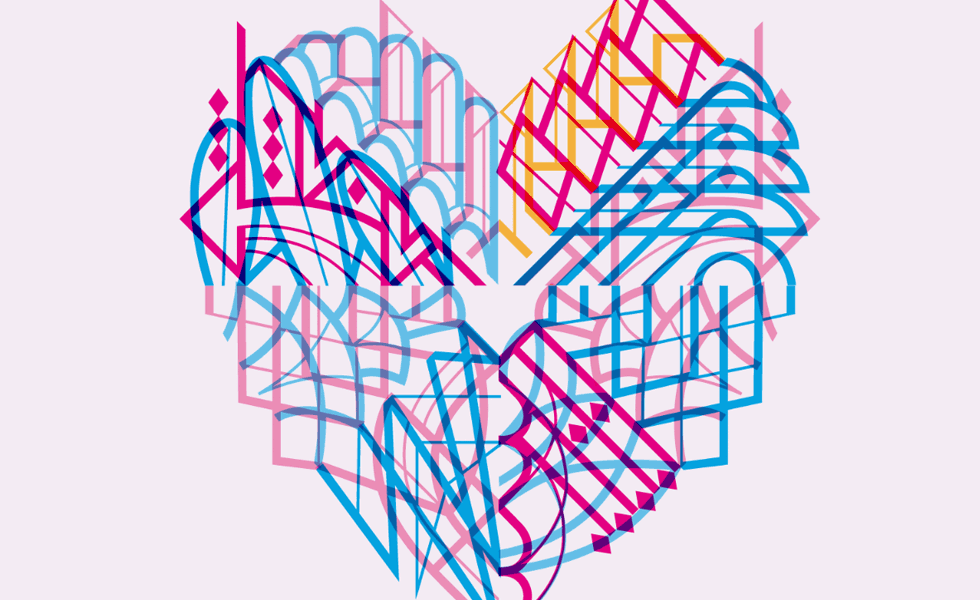 colourful heart