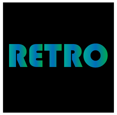 Retro logo