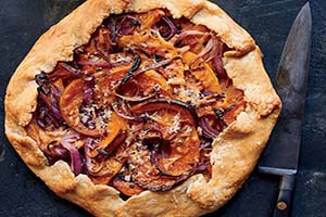 Curry Squash Galette