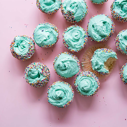 Blue Cupcakes