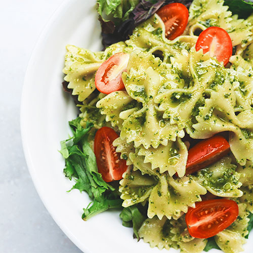 Basil and Tomato Pasta