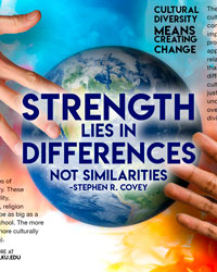 Cultural Diversity Awareness Poster