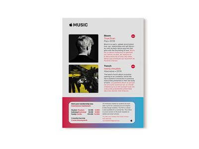 Back of the Apple Music Catalog