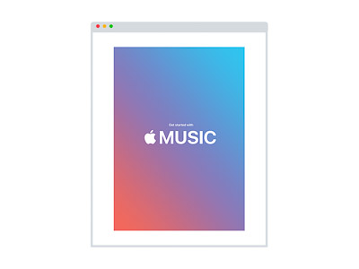 Electronic Cover of the User's Guide for Apple Music
