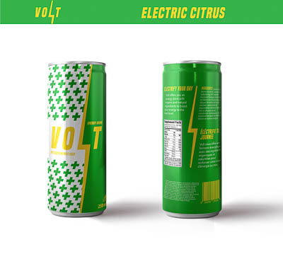 Packaging of the flavour Electric Citrus.