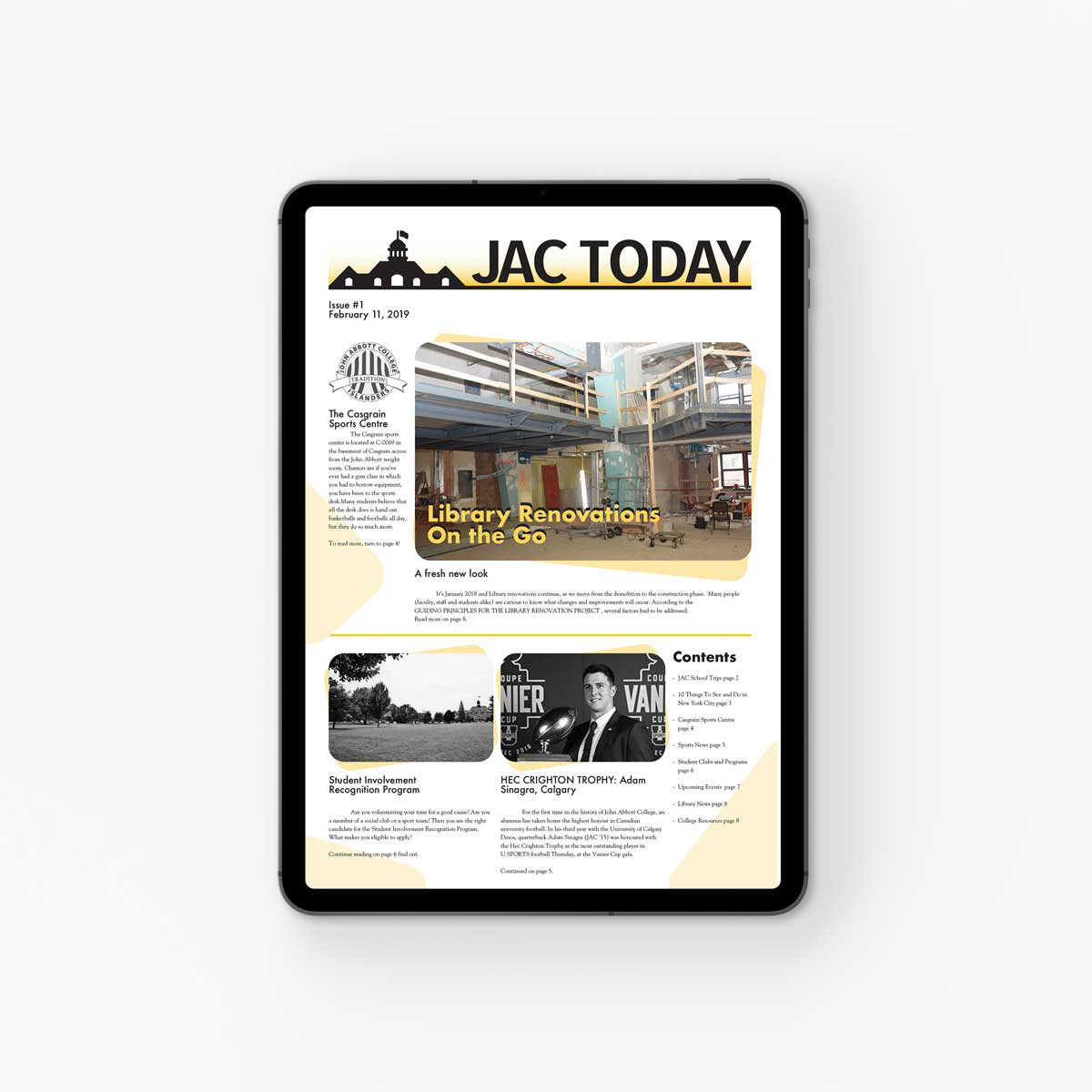 This is an ebook for the JAC Newsletter