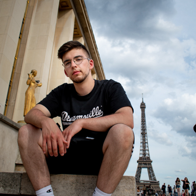 Jonathan Burgstaller portrait in Paris