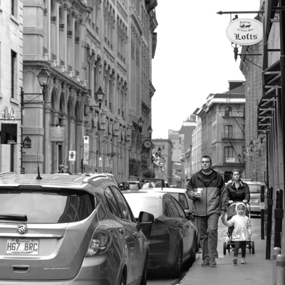 Street photography in Old Montreal