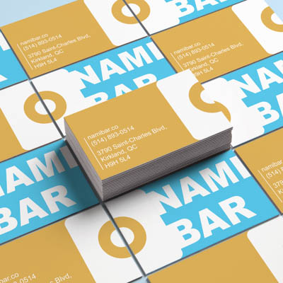 Nami Bar Business Card