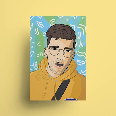 Vector Self Portrait