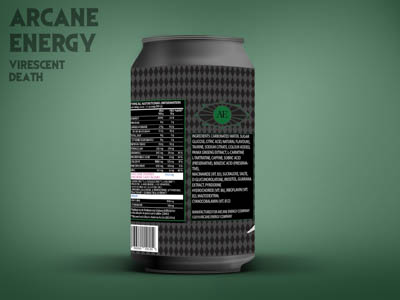 back of Arcane Energy can