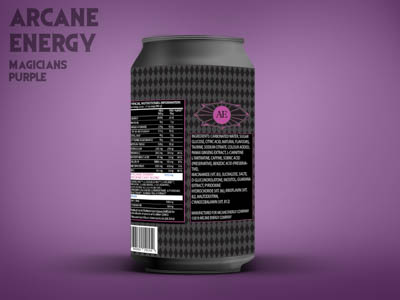 back of Arcane Energy can