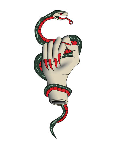 snake_hand