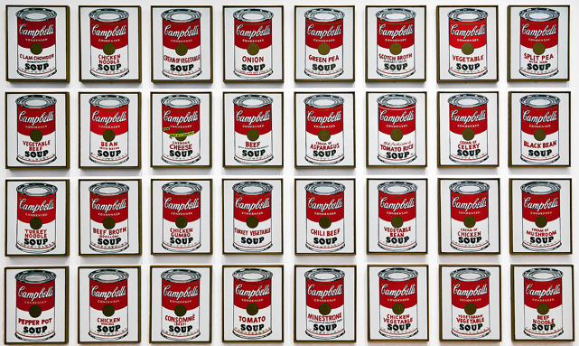 campbelle soup cans