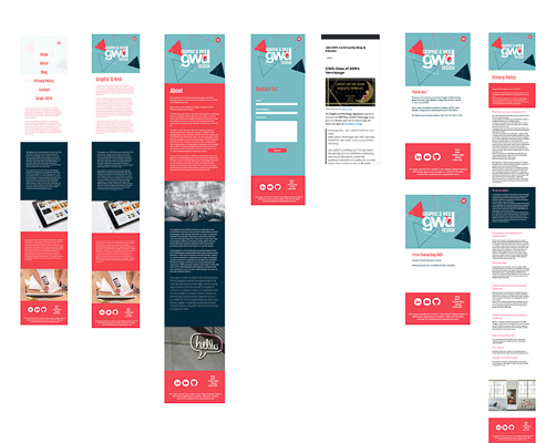 Mockup Web Site Design