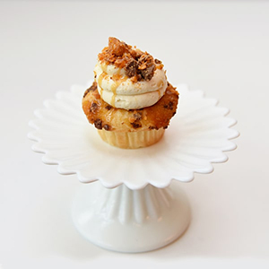 Butter Finger Cupcake