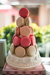 3-Tier Macaroon Cake