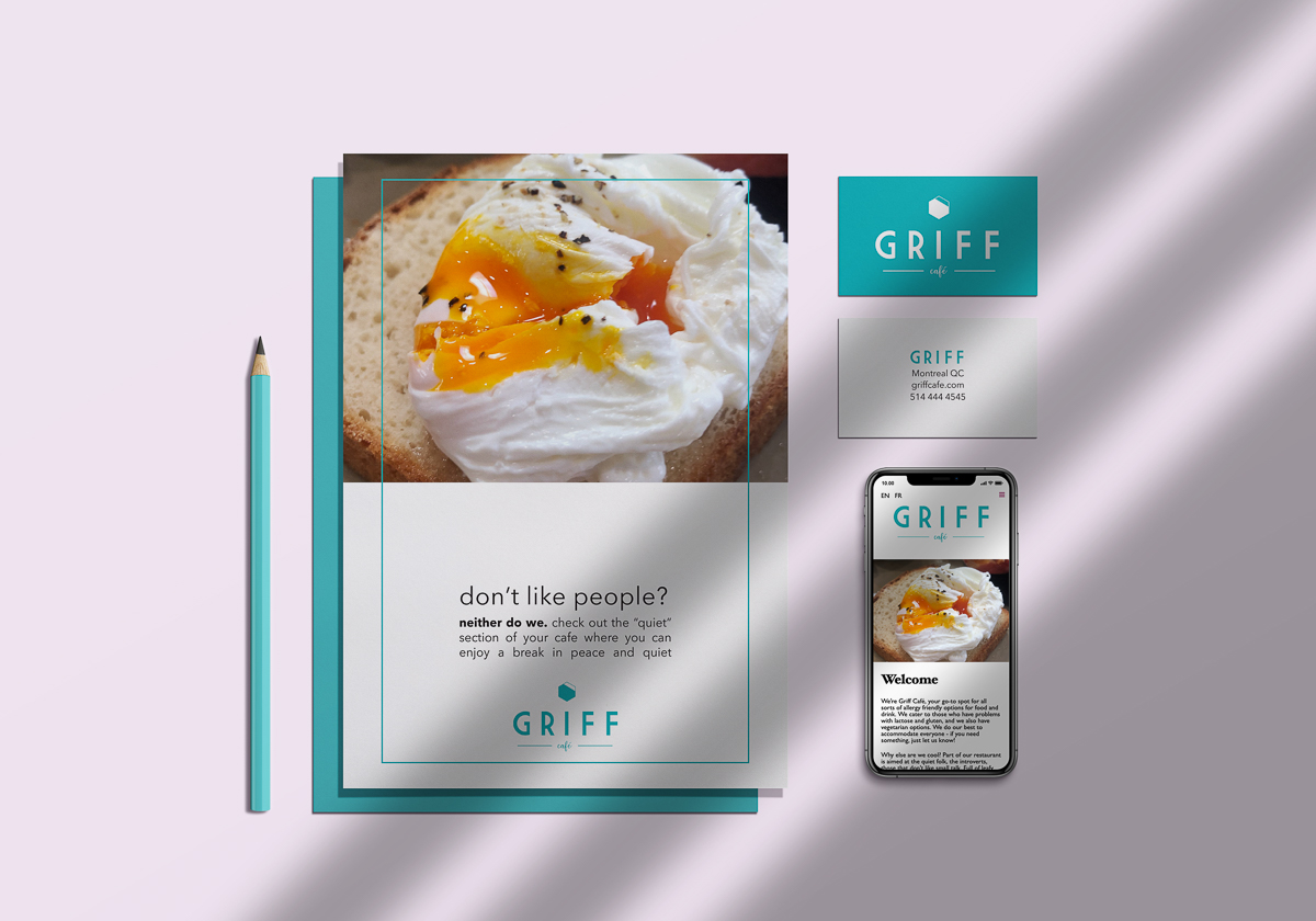 griff cafe stationary sample