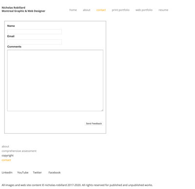 Web Form with Complex Alignments