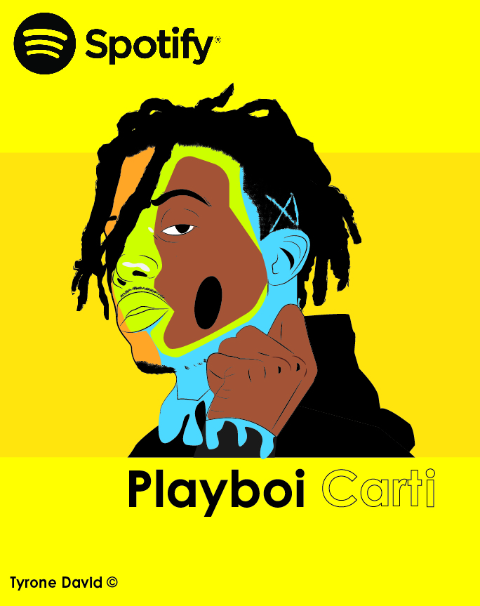 Playboi Carti Spotify advertisement