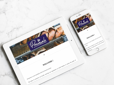 Wordpress design for bakery