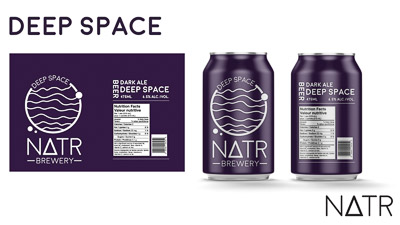 Beer can design for a packaging class in year 3