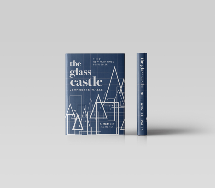 Book revamp cover design for the Glass Castle